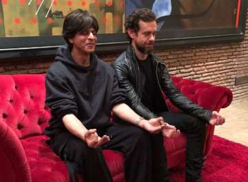 Shah Rukh Khan meets Twitter CEO Jack Dorsey