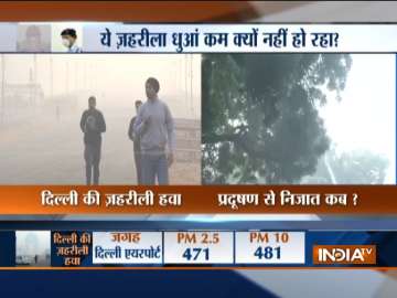 Air quality turns 'hazardous' in Delhi