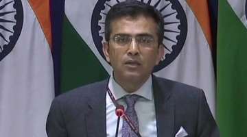 Raveesh Kumar, MEA Spokesperson