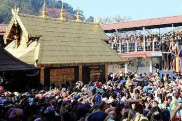 The temple complex and nearby areas had witnessed violent protests by Ayyappa devotees against the entry of young women when it was opened for last month's poojas from October 17-22.