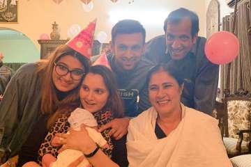 Sania Mirza shares blissful moment with son. See Photo