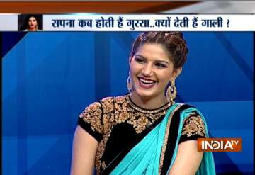 Sapna Choudhary on India TV