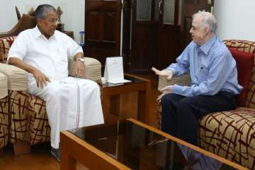  
Sathasivam said, during the meeting, he discussed with Vijayan measures to address complaints on lack of basic amenities like drinking water, toilets and rest rooms at Nilackal, the base camp, and at Pampa en route to Sanidhanam.
 
