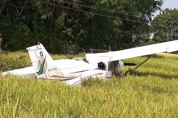 aircraft crash hyderabad 