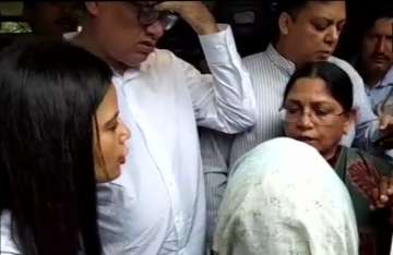 TMC delegation led by Derek O Brien meets families of the five people killed by ULFA terrorists in Tinsukia