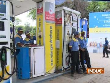 Petrol price down by 20 paise across metros