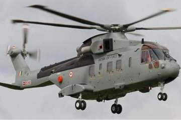 A file photo of AgustaWestland (AW101) VVIP Airforce Helicopter.
