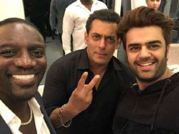 Salman Khan and Akon 