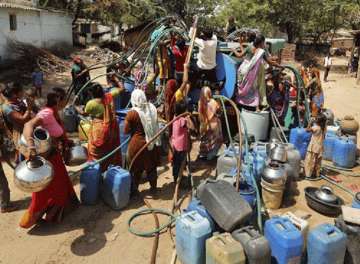 Water crisis in Agra 