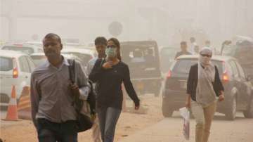 Delhi's air quality recorded  'very poor'
