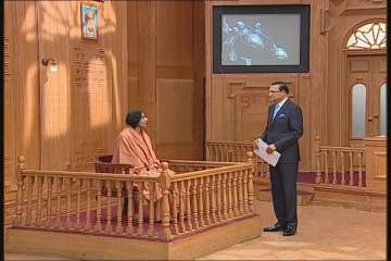 Sadhvi Ritambhara in Aap Ki Adalat: India is country of Ram not Babur's