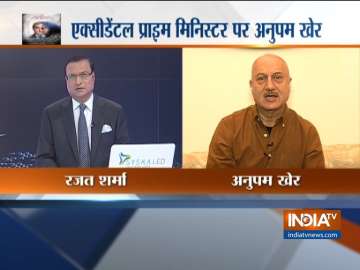 Anupam Kher speaks to India TV Chairman Rajat Sharma