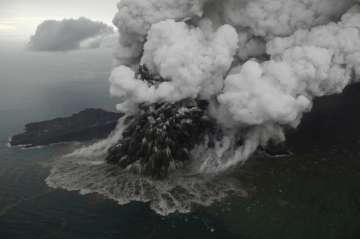 Deadly volcano Anak Krakatau loses three quarters of size since eruption