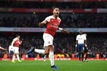 EPL: Aubameyang brace guides Arsenal to 4-2 victory over arch-rivals Tottenham 