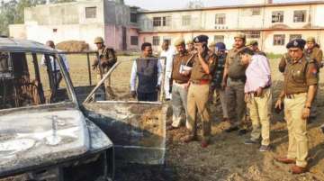  
Teams of police personnel are approaching villages that are known for incidents of cow-slaughtering and persuading villagers to not indulge in cow-slaughter as it is forbidden by law.