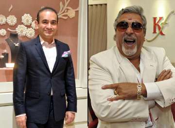 Nirav Modi and Vijay Mallya