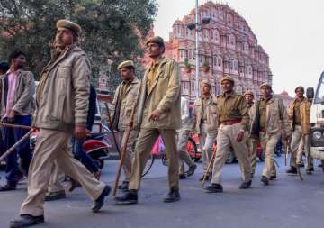 Tight security in place for Rajasthan Assembly Elections Voting