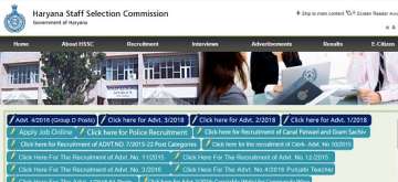 HSSC Male constable admit card 2018 to be released today @ official website hssc.gov.in