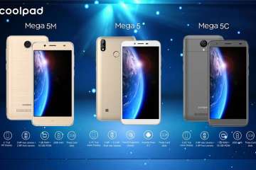 Coolpad Mega 5, Mega 5M and Mega 5C launched in India at Rs 6,999, Rs 4,499 and Rs 3,999 respectivel