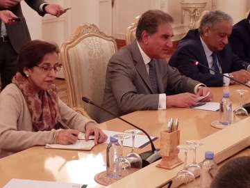 Pak FM in Russia: Qureshi discusses Afghan peace process with Lavrov in Moscow