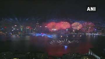Hong Kong celebrates the new year