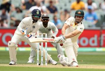 Live Cricket Score, India vs Australia, 1st Test, Day 4: Marsh, Handscomb steady Australia in 323 chase