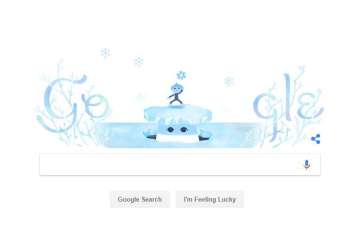 Google Doodle marks an adorable snowy winter solstice, Shortest Day of Year