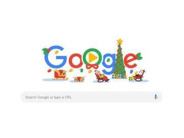 Google Doodle rolls out special Doodle to spread Christmas cheer