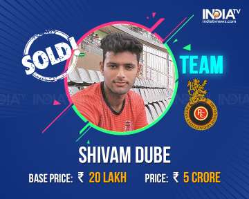 Mumbai all-rounder Shivam Dubey's rise reflects in IPL auction