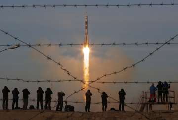 ?
NASA and Roscosmos said that all onboard systems were operating normally and the crew was feeling fine.