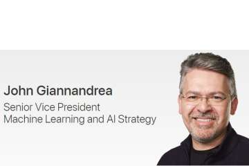 Apple elevates AI chief John Giannandrea to a senior executive team