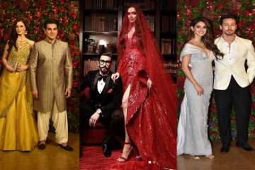 Arbaaz Khan, Giorgia Andriani, Deepika Padukone, Disha Patani, Tiger Shroff 