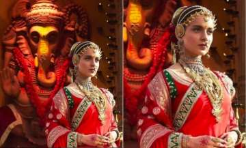 Kangana Ranaut's look in Manikarnika