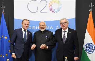 PM Modi with European leaders