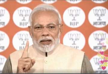 PM Modi addresses TN BJP workers