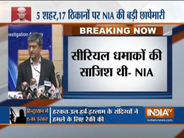 NIA conducts raid at 17 locations