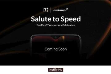 OnePlus 6T McLaren editions 'Notify Me' page goes live on Amazon India
