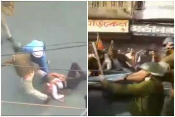 Clash between police, BJP workers during 'law-violation programme' in West Bengal