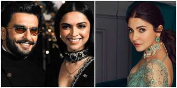 Anushka Sharma,  Deepika Padukone, Ranveer Singh 