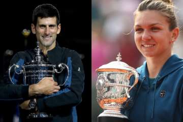 Top-ranked Novak Djokovic, Simona Halep honored by ITF as World Champions