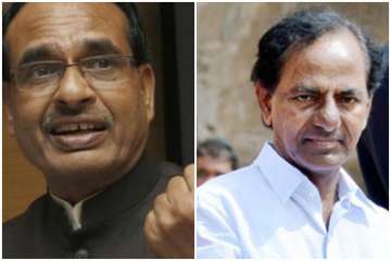 Shivraj Chouhan and KCR