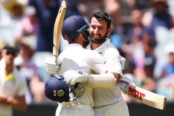 India vs Australia, 3rd Test: Pujara's 17th ton, Kohli and Rohit fifties put India in command