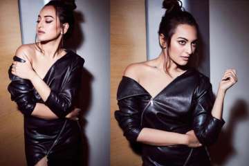 Sonakshi Sinha's new picture in off-shoulder black dress looks sizzling hot