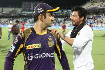 Shah Rukh Khan thanks 'captain' Gautam Gambhir: 'You're a special man, smile a bit more'