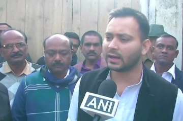 Mahagathbandhan meeting Tejashwi Yadav 