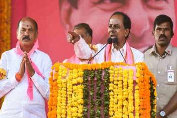 KCR?powered his party to a remarkable victory, winning 88 seats in the 119-member Assembly, just two short of?three-fourths?majority.