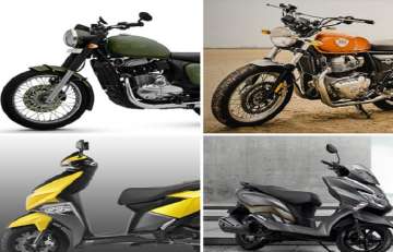 Top 10 two-wheelers launched in 2018. 