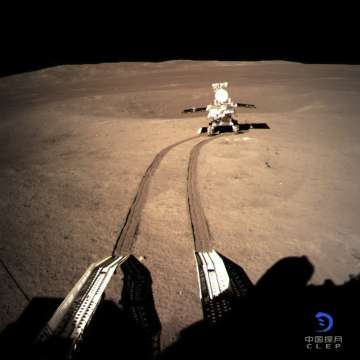 Chinese rover powers up devices in pioneering moon mission