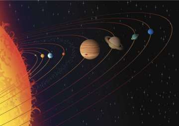 Misalignment of planetary orbits linked to warped disk