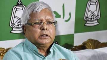 RJD president Lalu Prasad Yadav